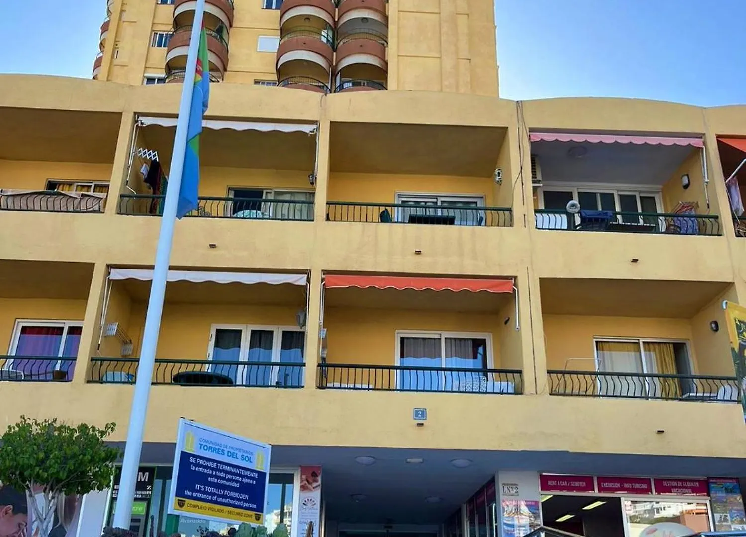 Apartamento Torres Del Sol En Playa Las Vistas - Los Cristianos Arona  Lägenhet Arona (Tenerife)