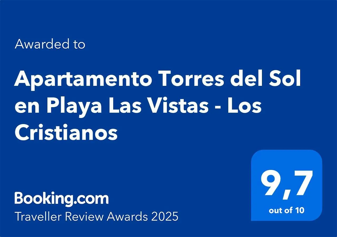 Apartamento Torres Del Sol En Playa Las Vistas - Los Cristianos Arona